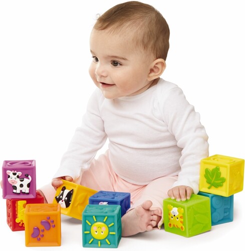 Earlyears Blocs souples pour bébé (cubes) 020373003811