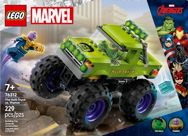 LEGO LEGO 76312 Le tout-terrain de Hulk contre Thanos 673419406321