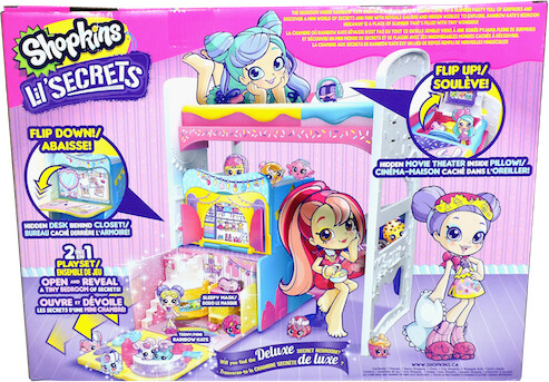 Shopkins Happy Places Shopkins Lil Secret série 1 ensemble chambre aux secrets 672781568781