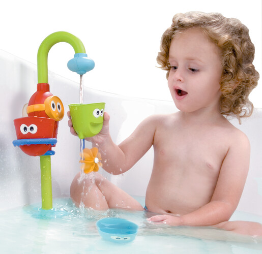 Yookidoo Jet de bain à batterie et 3 gobelets 020373401167