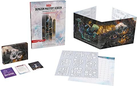 Wizards of the Coast Donjons et dragons 5e DnD 5e (en) Dungeon Master's Screen Dungeon Kit (D&D) 9780786967339