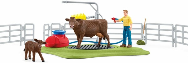 Schleich Schleich 42529 Station de lavage pour vaches 4059433574288