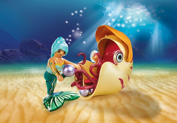 Playmobil Playmobil 70098 Sirène avec escargot des mers 4008789700988