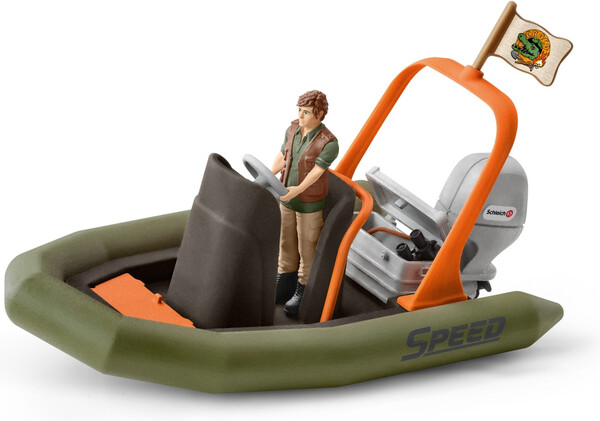 Schleich Schleich 42352 Zodiac avec ranger 4055744013997