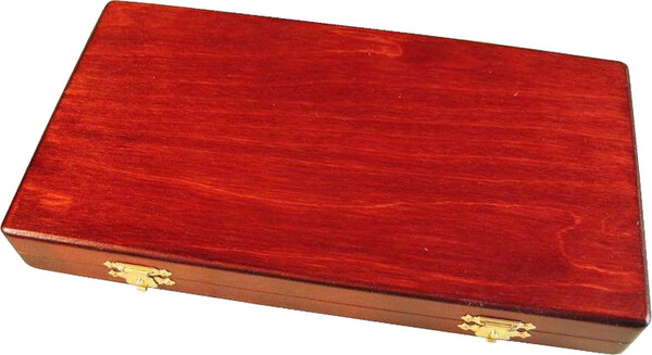 Węgiel (Wegiel) Backgammon / jacquet en bois pliant mini 10.5x6x1.25" 5903263393610