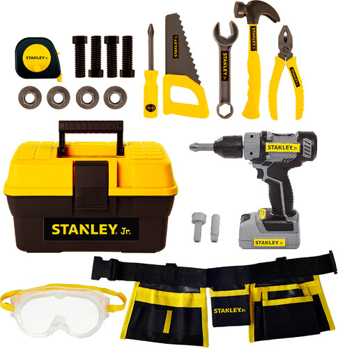 Stanley Jr. Stanley Jr. Ensemble d'outils à batterie 21 pièces 810093981533