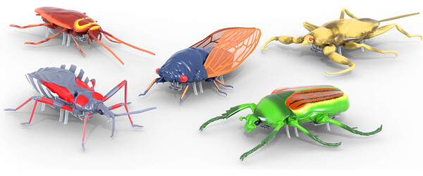 HEXBUG Hexbug Nano - Ensemble de 5 Insectes en folie 778988506301