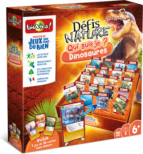 Bioviva Défis Nature - Qui suis-je ? Dinosaures (FR) 3569160284301