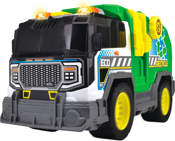 Dickie Toys City Heroes - Camion de recyclage Sons et lumières 30 cm 4006333088612