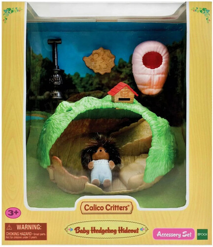 Calico Critters Calico Critters Baby Hedgehog Hideout 020373318885