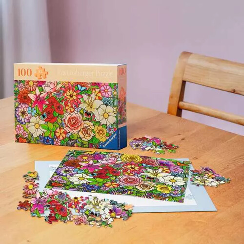 Ravensburger casse-tête Casse-tête 100 XL Bien être Fleurs 4005555013648