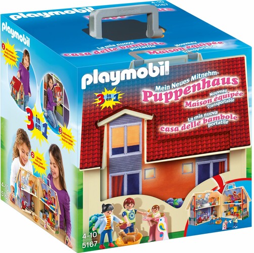 Playmobil Playmobil 5167 Maison de poupée transportable (mai 2013) 4008789051677