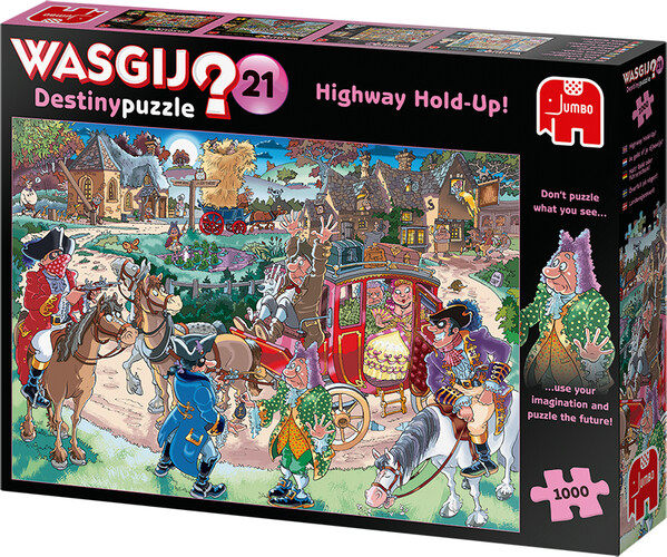 Jumbo Casse-tête 1000 Wasgij Destiny #21 Bandits de grand chemin 8710126191804