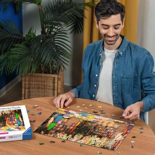 Ravensburger casse-tête Casse-tête 500 Marché épices Maroc 4005555018162