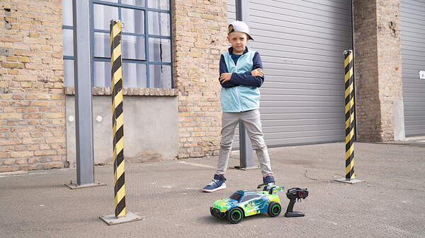 Dickie Toys dickie - téléguidé dirt thunder 46 cm 1:10 4006333080494