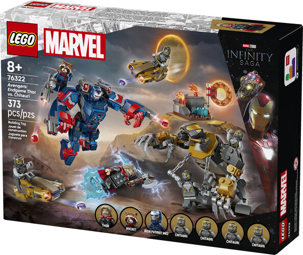 LEGO LEGO 76322 Thor contre les Chitauri dans Avengers Phase finale 673419406413