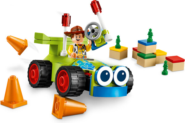 LEGO LEGO 10766 Juniors Woody et la voiture téléguidée, Histoire de jouets 4 (Toy Story 4) 673419301978