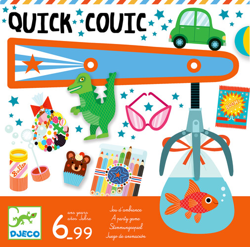 Djeco Quick Couic (fr/en) jeu d'ambiance 3070900084674