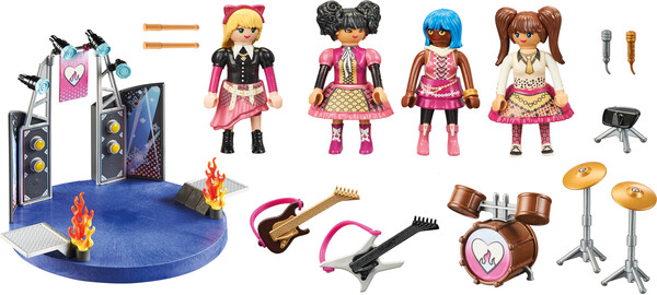 Playmobil Playmobil 71042 Groupe de rock 4008789710420