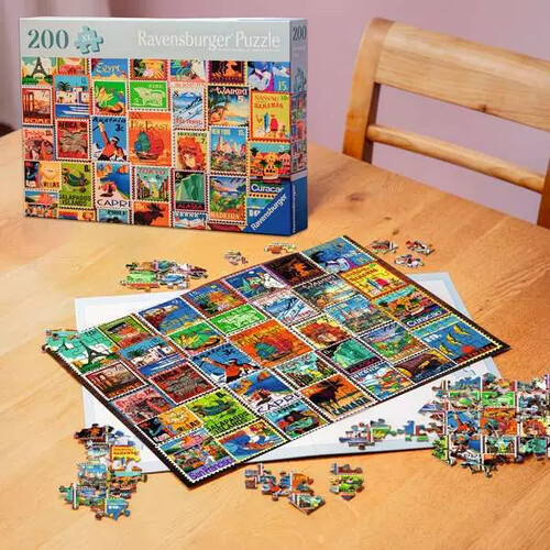Ravensburger casse-tête Casse-tête 200 XL Bien être Timbres 4005555013716