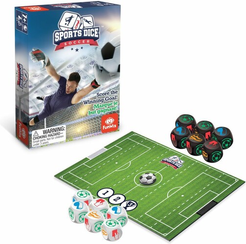 FunWiz Sports Dice Soccer (fr/en) 842710001034