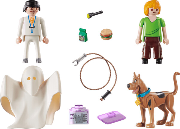 Playmobil Playmobil 70287 SCOOBY-DOO! Scooby et Sammy avec fantôme 4008789702876
