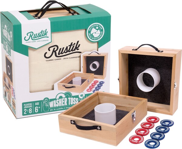 Rustik Jeu de rondelles à lancer (washer) (fr/en) 061404004506