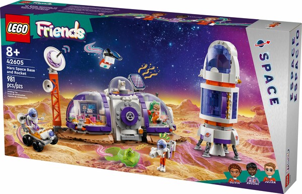 LEGO LEGO 42605 La station spatiale martienne et la fusée 673419390125
