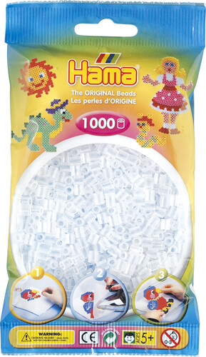 Hama Hama Midi 1000 perles transparent 207-19 028178207199
