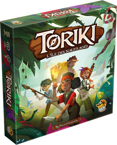 Lucky Duck Games Toriki : L'île des naufragés (fr) 5905965250406