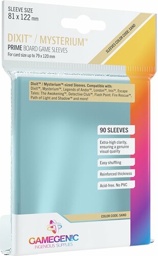 Prime dixit sleeves 81 x 122 mm 