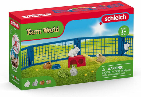 Schleich Schleich 42500 Maison pour lapins et cochons d'Inde 4059433573038