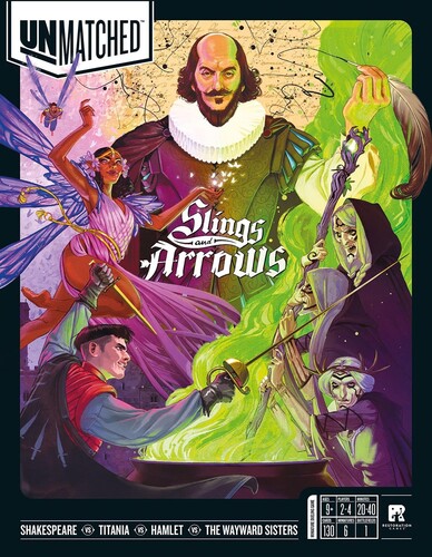 Restoration Games Unmatched (en) Slings and Arrows 857476008418