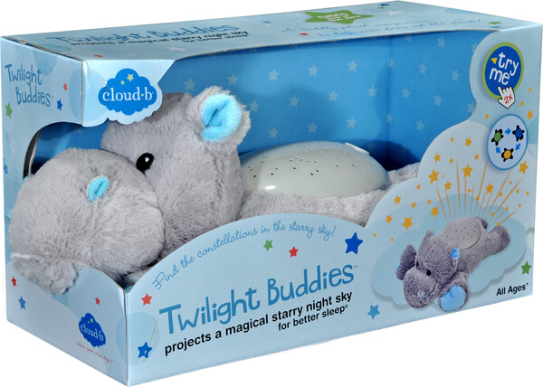 Cloud b Cloud b projecteur d'étoiles hippopotame (Twilight Buddies) 059366913868