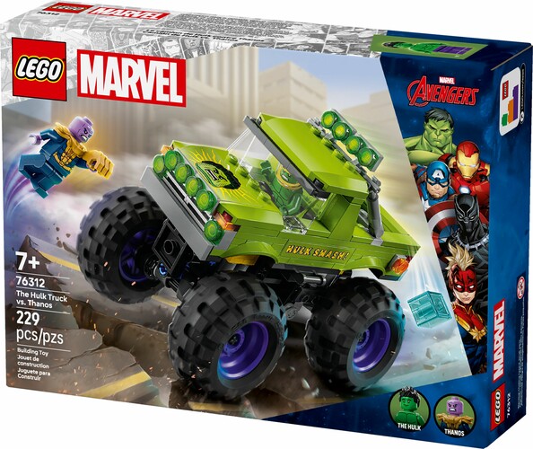 LEGO LEGO 76312 Le tout-terrain de Hulk contre Thanos 673419406321
