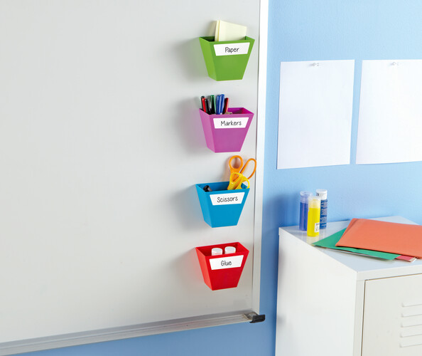 Learning Resources Create-a-Space bacs de rangement aimantés (Storage Bins) (sans matériel de bricolage) 765023038071