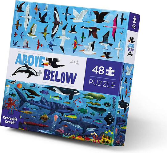 Crocodile creek Casse-tête 48 Above & Below - Ciel et mer 732396760052