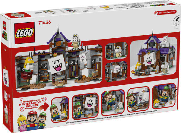 LEGO LEGO 71436 Super Mario - Le manoir hanté du Roi Boo 673419391825
