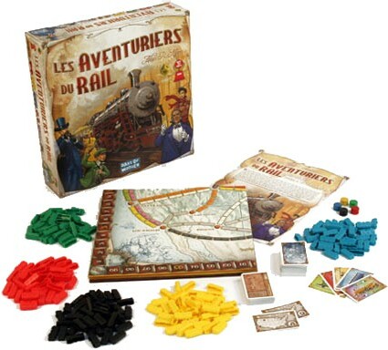 Days of Wonder Les aventuriers du rail (fr) base USA refresh 824968072219