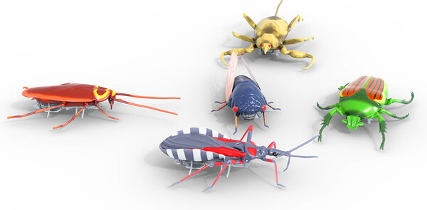 HEXBUG Hexbug Nano - Ensemble de 5 Insectes en folie 778988506301