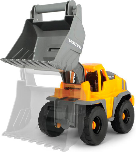 Dickie Toys Mack/Volvo Camion transporteur de machinerie lourde Sons et lumières 70 cm 4006333065941