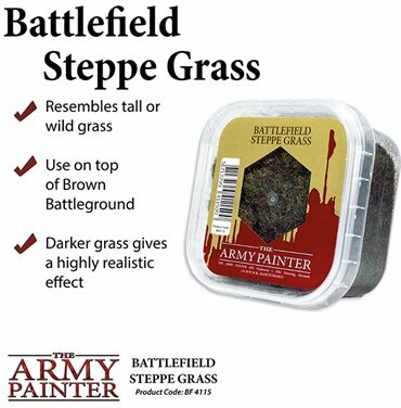 The Army Painter Warpaints Battlefield - Steppe Green 5713799411500