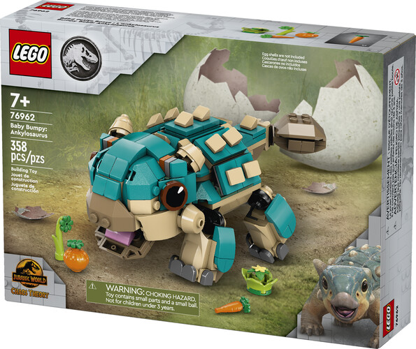 LEGO LEGO 76962 Bébé Petite Bosse : L’ankylosaurus 673419388382