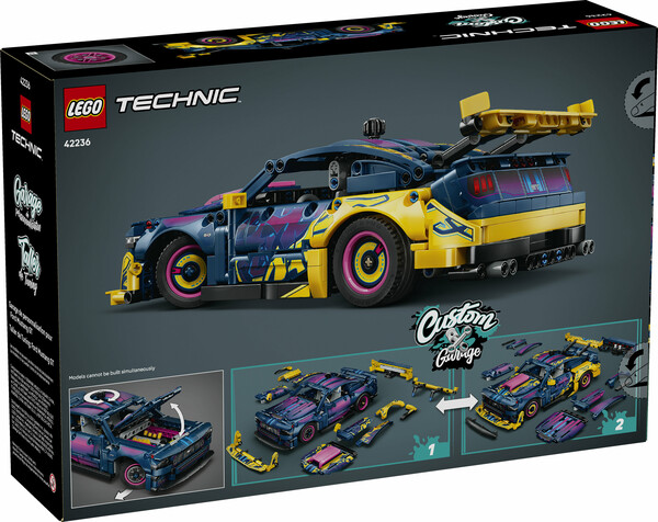 LEGO LEGO 42236 Le garage de personnalisation pour voiture Ford Mustang GT 673419424448