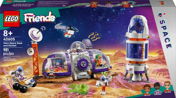 LEGO LEGO 42605 La station spatiale martienne et la fusée 673419390125