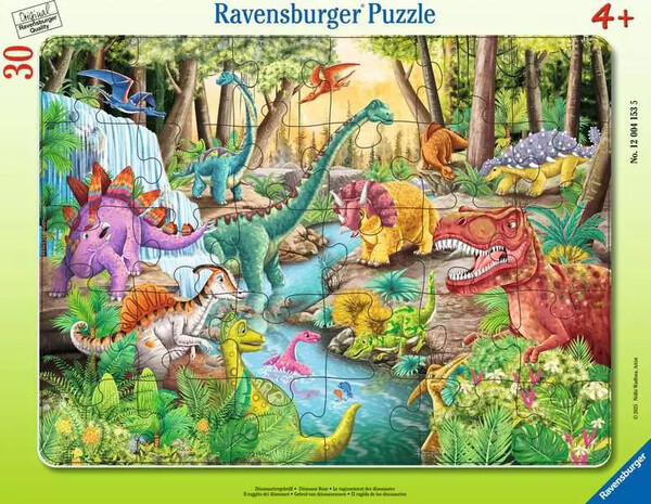 Ravensburger casse-tête Casse-tête 30 Carton encadré - Dinosaur Roar 4005555041535