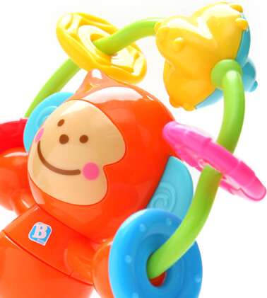 B kids Jouet d'activités adhérent singe pour chaise haute 021105039603