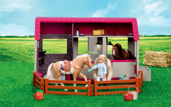 Lori Lori Écurie de chevaux pour poupée 6" (poupée et cheval vendus séparément) 062243331266