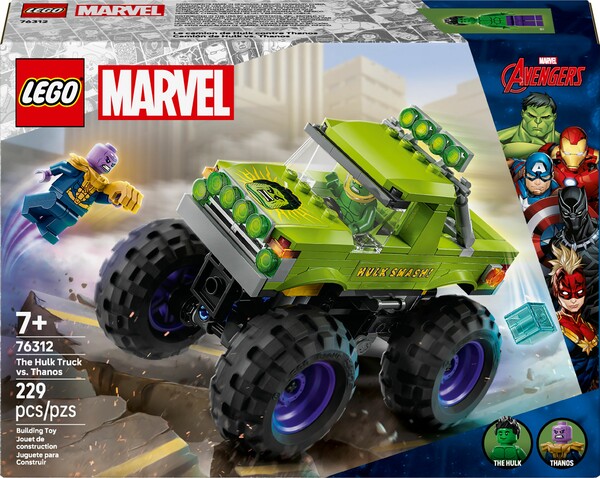 LEGO LEGO 76312 Le tout-terrain de Hulk contre Thanos 673419406321
