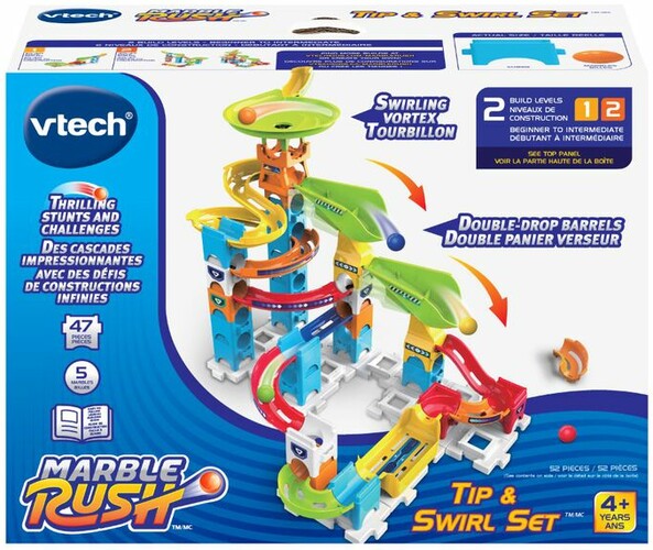 VTech VTech Marble Rush® Tip & Swirl Set™ (fr) 3417765296000